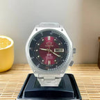 Orient Sport Casual Automatic Japanese movement Watch Full Function World Time Steel Strap