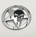 Metal 3D Skull Car Stickers Applicable to the Trunk, Car Doors, Bumpers, Rear Windshield and Fenders of Automobiles