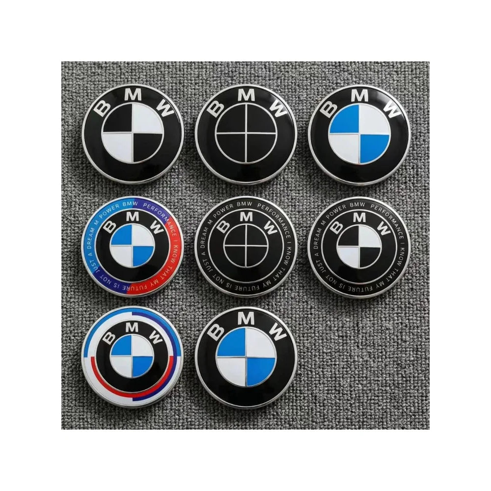 BMW GROUP 4Pcs 56/68mm Car Wheel Center Hub Cap For BMW E87 M Performance E36 E46 E60 E90 E91 E92 E93 F30 F20 M3 Car Accessories