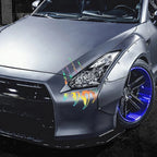 Universal Car Lamp Eyebrow Sharp Claw Stickers Headlight PVC Decals For Audi Alfa BMW Ford Honda Suzuki Auto Tuning Accessories