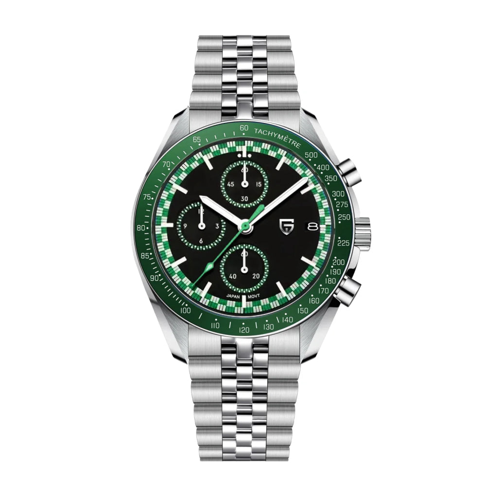 PAGANI DESIGN 2026 New Men's Watches Sport Quartz Watch For Men Racing Chronograph Waterproof AR Sapphire crystal Wristwatch Men