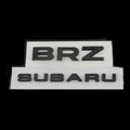 ABS Car Rear Trunk Sticker Emblem for Subaru WRX BRZ STI XV FORESTER IMPREZA LEGACY OUTBACK Auto Body Tail Letter Badge Decal