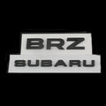 ABS Car Rear Trunk Sticker Emblem for Subaru WRX BRZ STI XV FORESTER IMPREZA LEGACY OUTBACK Auto Body Tail Letter Badge Decal