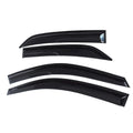 Outside 4 Pieces Black Window Visors Shade Sun Rain Wind Guards Cover Acrylic Replacement for Toyota Corolla 2009 2010 2011 2012