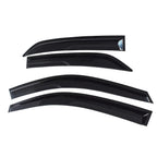 Outside 4 Pieces Black Window Visors Shade Sun Rain Wind Guards Cover Acrylic Replacement for Toyota Corolla 2009 2010 2011 2012