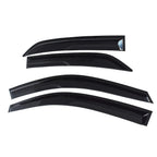 Outside 4 Pieces Black Window Visors Shade Sun Rain Wind Guards Cover Acrylic Replacement for Toyota Corolla 2009 2010 2011 2012