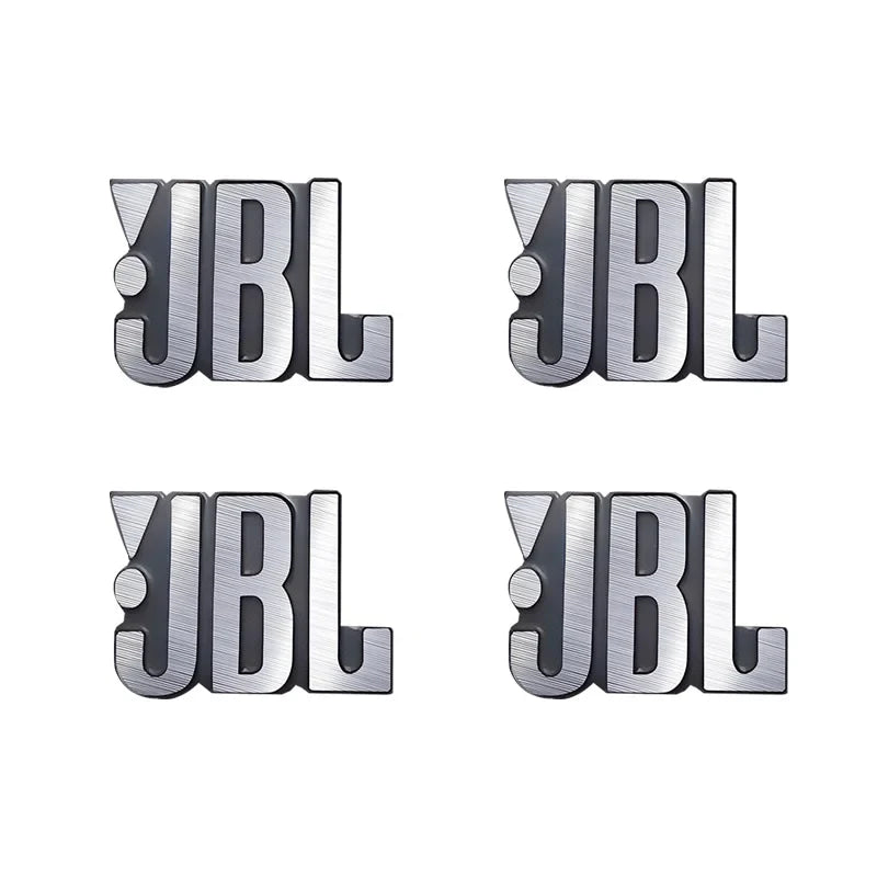 Chevrolet 3D Aluminum Car Audio Stickers Fit For Silverado Impala Malibu Equinox Cruze Camaro Tahoe/Suburban Blazer Spark Aveo