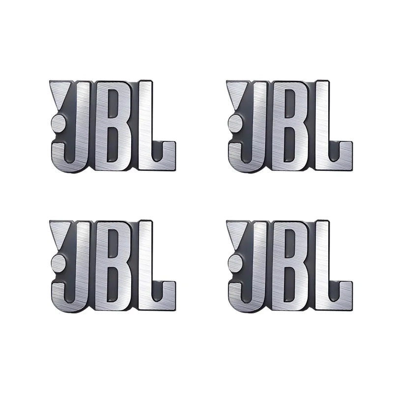 Chevrolet 3D Aluminum Car Audio Stickers Fit For Silverado Impala Malibu Equinox Cruze Camaro Tahoe/Suburban Blazer Spark Aveo