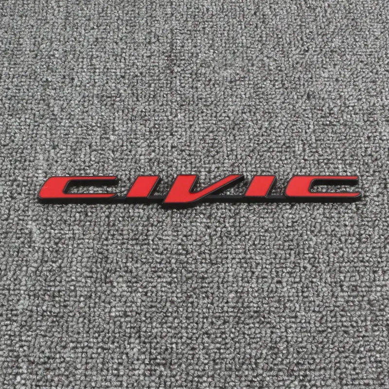 Car Emblem Decals VTEC IVTEC Metal Badge Sticker Accessories For Civic cb400 i-VTEC vfr800 cb750 Accord Odyssey CRV Pilot FIT