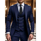 2026 Best Selling Formal Suit Single Breasted Business Outfit Four Seasons mens suits 3 piece
