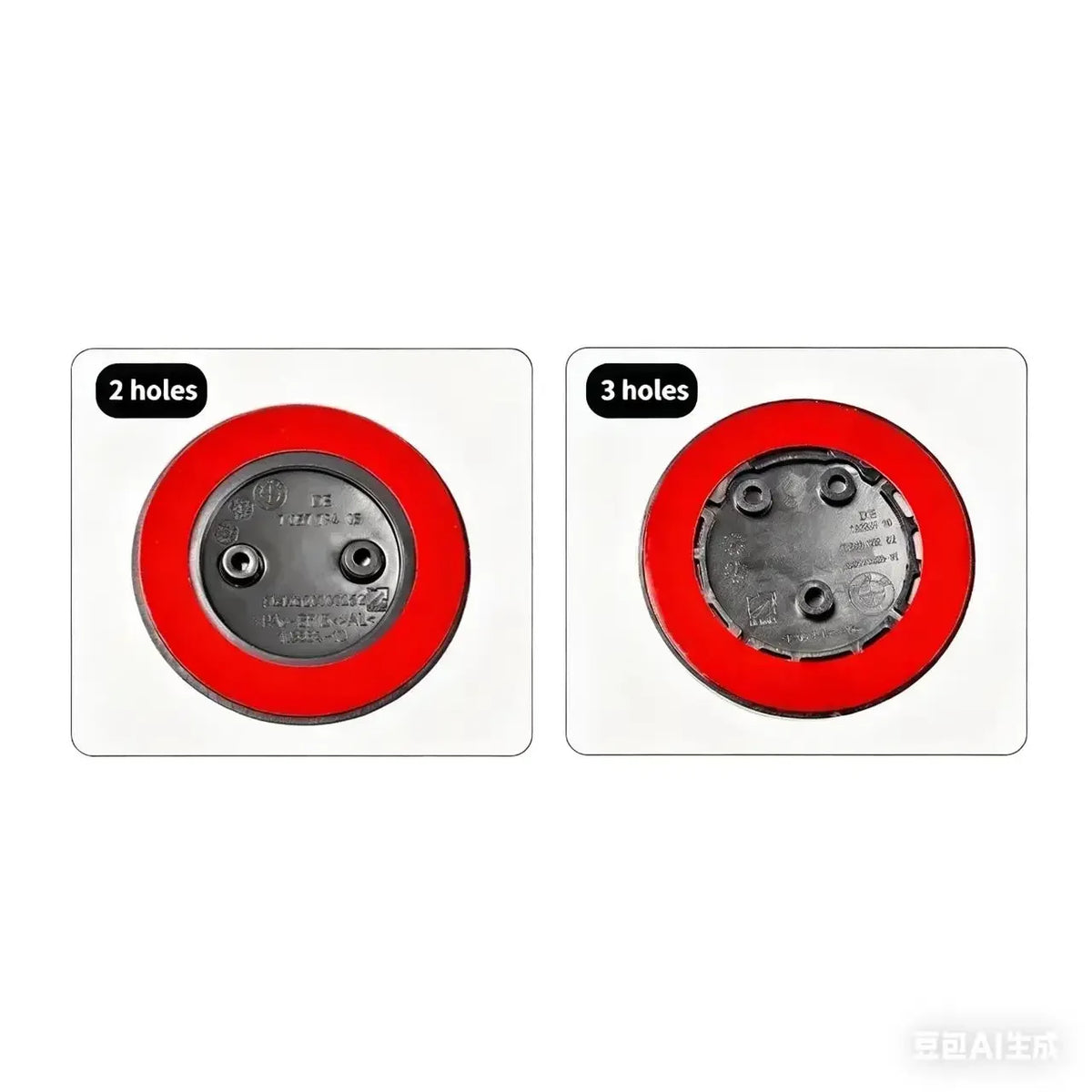 2 Holes 3 Holes Hood Emblem Trunk Badge BMW F20 F22 F23 F30 F80 F31 F34 F32 F82 F33 F10 F11 E81 E87 E63 E64 F12 F13 E85