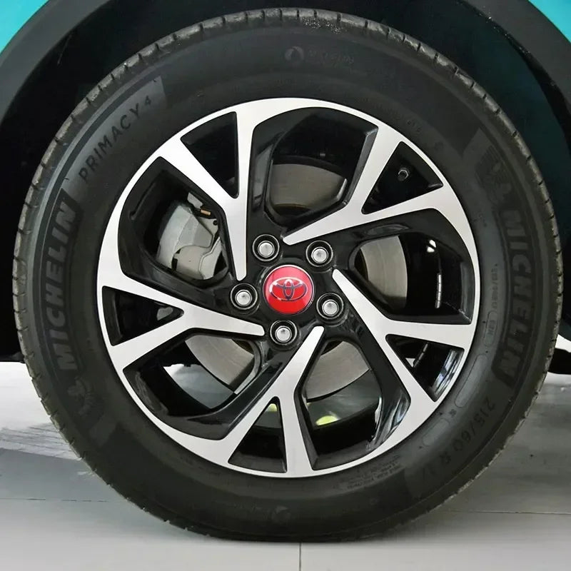 4pcs 60mm Car Tyre Wheel Center Hub Cap Badge For Toyota C-hr Prado Rav4 Yaris Hilux Prius Avensis Corolla Camry Accessories