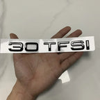 Replaced Accessories for Audi A3 2010-2020 2020-2024 Car Hood Front Grill Rear Trunk Emblem Badge Sticker Quattro Sline 35TFSI
