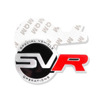 Car Front Grille Emblem Sticker Auto Accessories For Landrover SVR Vogue Velar Evoque Discovery Range Rover  L551 P250 P300 L405