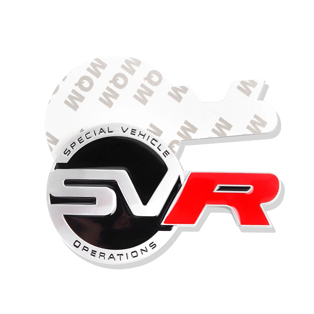 Car Front Grille Emblem Sticker Auto Accessories For Landrover SVR Vogue Velar Evoque Discovery Range Rover  L551 P250 P300 L405