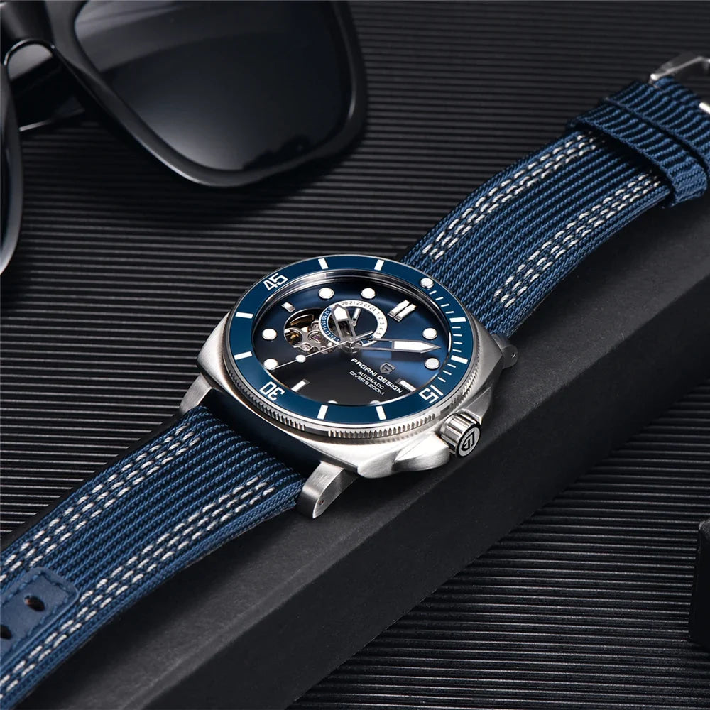 PAGANI DESIGN 2026 New NH39 Sports Automatic Men's Mechanical Watch Sapphire Stainless Steel 200m Waterproof Sports Reloj Hombre