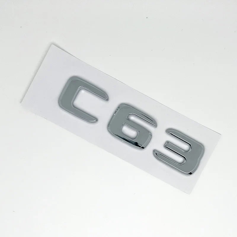 ABS Plastic C200 C200L C230 C250 Trunk Rear Logo Badge Emblem Sticker For Mercedes Benz C Class W201 W202 W203 W204 W205