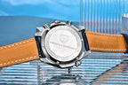 PAGANI DESIGN Watches 2026 New Strong Luminous Luxury Quartz Men Watch Fashion Leather Watch For Men Sapphire Glass Chronograph