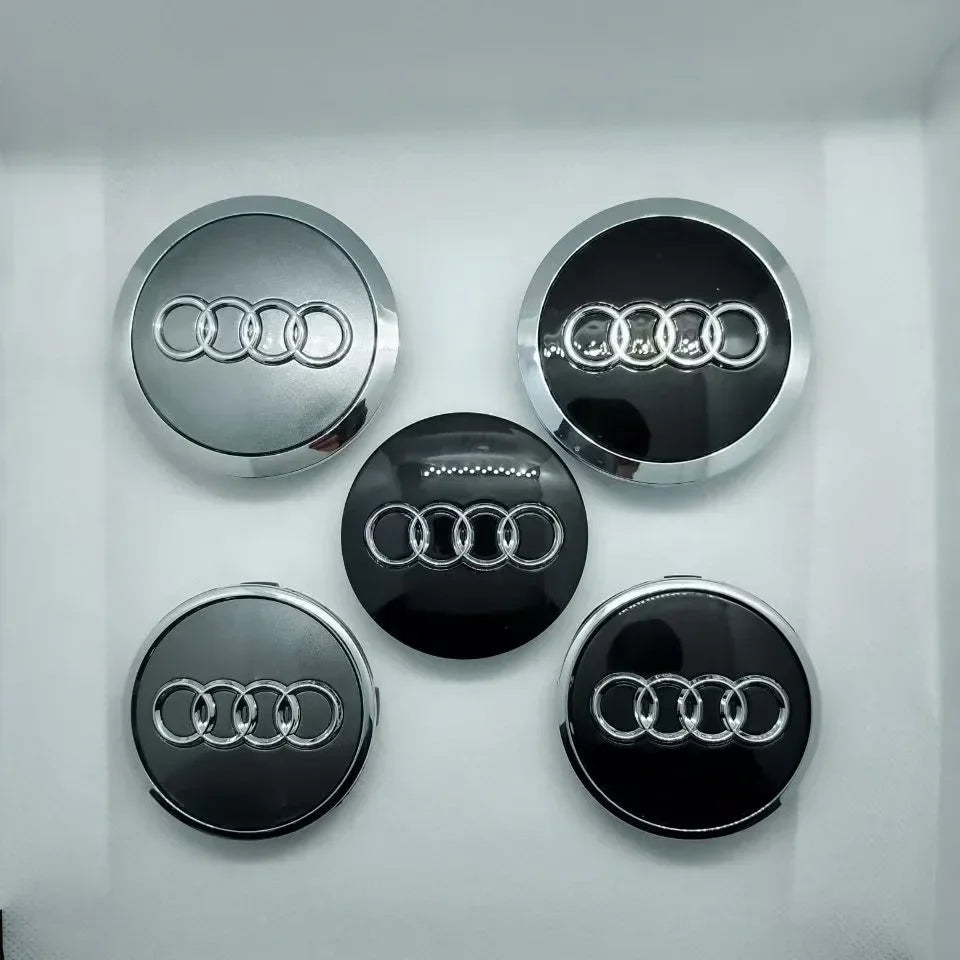 Modification Car Part Wheel Center Hup Caps Cover for Audi A6 S3 S4 Q3 Q5 Q5L A4 A6L A7 A8 A3 A5  Raplace Accessories