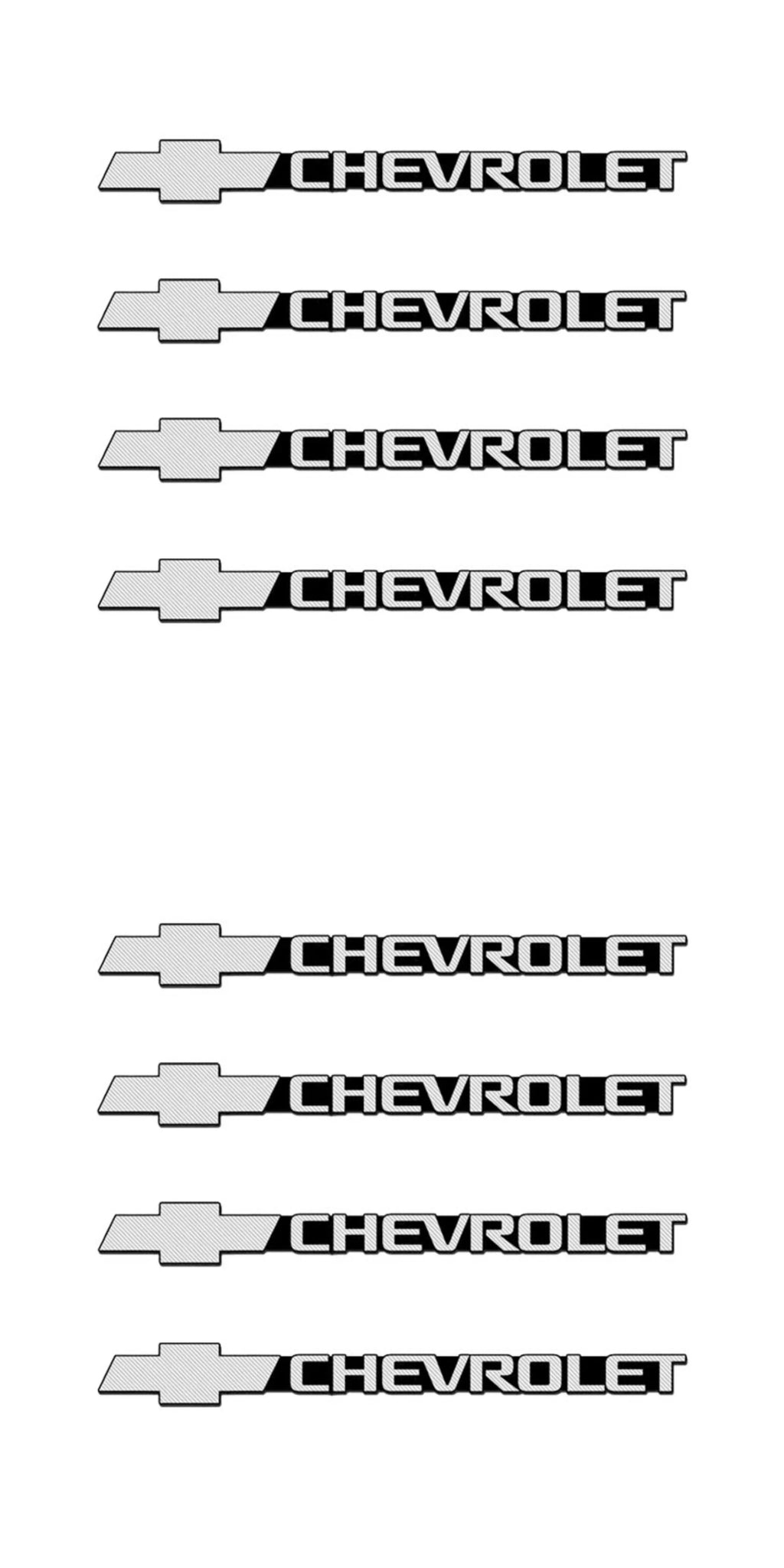Chevrolet 3D Aluminum Sticker Decal Fit For Chevrolet Silverado Impala Malibu Equinox Cruze Camaro Blazer Spark Aveo TrailBlazer
