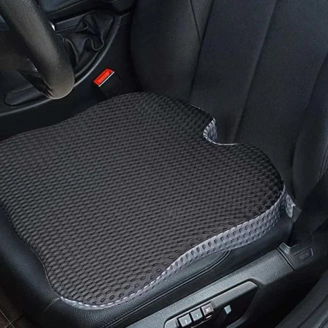 Car Seat Office Chair Back Lumbar Support Car Waist Rest Rebound Memory Foam Cushion Pad Back Lumbar Cushion for Car Driver