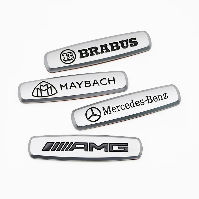 3D Metal Seat Sticker Badge Sticker Interior Sticker For Mercedes-benz AMG Maybach Brabus GLB GLC GLE GLS CLS CLA W215 W205 W463