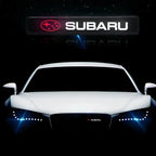 LED Car Front Grille Emblem Badge Light Decoration for Subaru STI XV WRC WRX BRZ FORESTER IMPREZA LEGACY OUTBACK Crosstrek