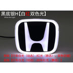 For Honda Accord Civic Odyssey CRV Inspire Amaze Vezel PMMA LED Car Emblem Sticker Front Rear Trunk Light Badge Accessories
