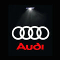 2PCS LED Car Door Welcome Logo Light Projector Lamp For Audi Sline S3 S4 S5 S6 S7 RS Quattro Q7 Q5 Q3 A4 B8 8P A3 A6 C7 A5 A6