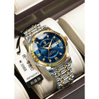 BINBOND Top Brand Luxury Fashion Watch Men 3ATM Waterproof Date Clock Sport Watches Mens Quartz Wristwatch Relogio Masculino