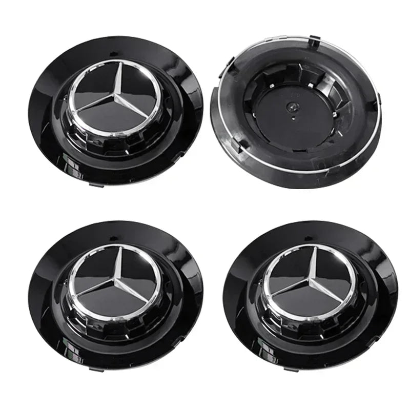 4PCS 147mm C-1028 17028 Car Styling Wheel Center Cap Hub Covers Badge Car Accessories For Mercedes Benz AMG G350 G500 G63 G65