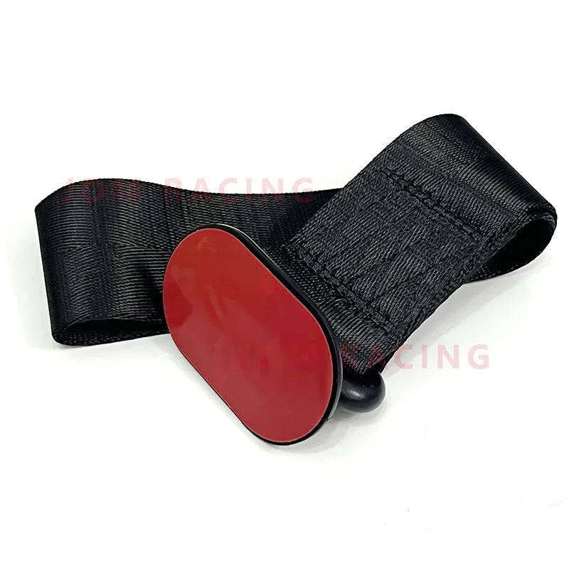 High Strength Car Color Pendant Tow Strap Belt Tow Rope Sticker Ribbon Car Decorations Sticker Trailer Ropes Bumper Towing Strap