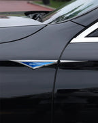 2pcs 3d alloy car stickers car accsesories accessory for Toyota scion FR-S im IA