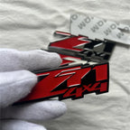 Metal Z71 4x4 Logo Emblem Badge Decal Car Sticker Front Hood Grill for Chevrolet Suburban Xtreme GMC Silverado Chevy Colorado