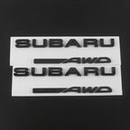 ABS Car Rear Trunk Sticker Emblem for Subaru WRX BRZ STI XV FORESTER IMPREZA LEGACY OUTBACK Auto Body Tail Letter Badge Decal
