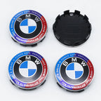 4Pcs 56MM 68MM Car Wheel Center Cap  Hub Covers For BMW M Logo E84 E83  X1 X2 X3 F48 G01 X4 X5 X6 Badge Auto Tuning Accessories