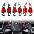 2Pcs Car Steering Wheel Paddle ABS Shifter Gear Shift Paddles Extension For Audi A1 A3 A5 A8 S4 SQ5 Q2 Q7 TTS A4L A7 R8 Q5L