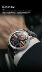 PINDU Watch New TOP Men Mechanical Watch Godfather Fashionable Classic Series 45.5MM Wristwatches Men M2791B