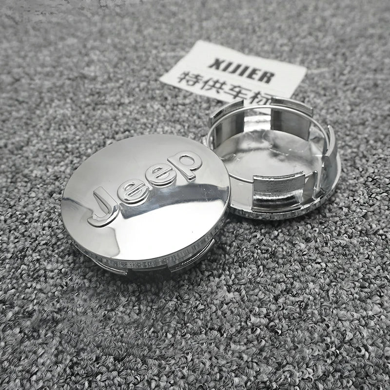 Car Tire Center Cap 63mm/55mm For Jeep Renegade Compass Grand Cherokee Wrangler jk Gladiator Patriot Liberty Commander Trailhawk