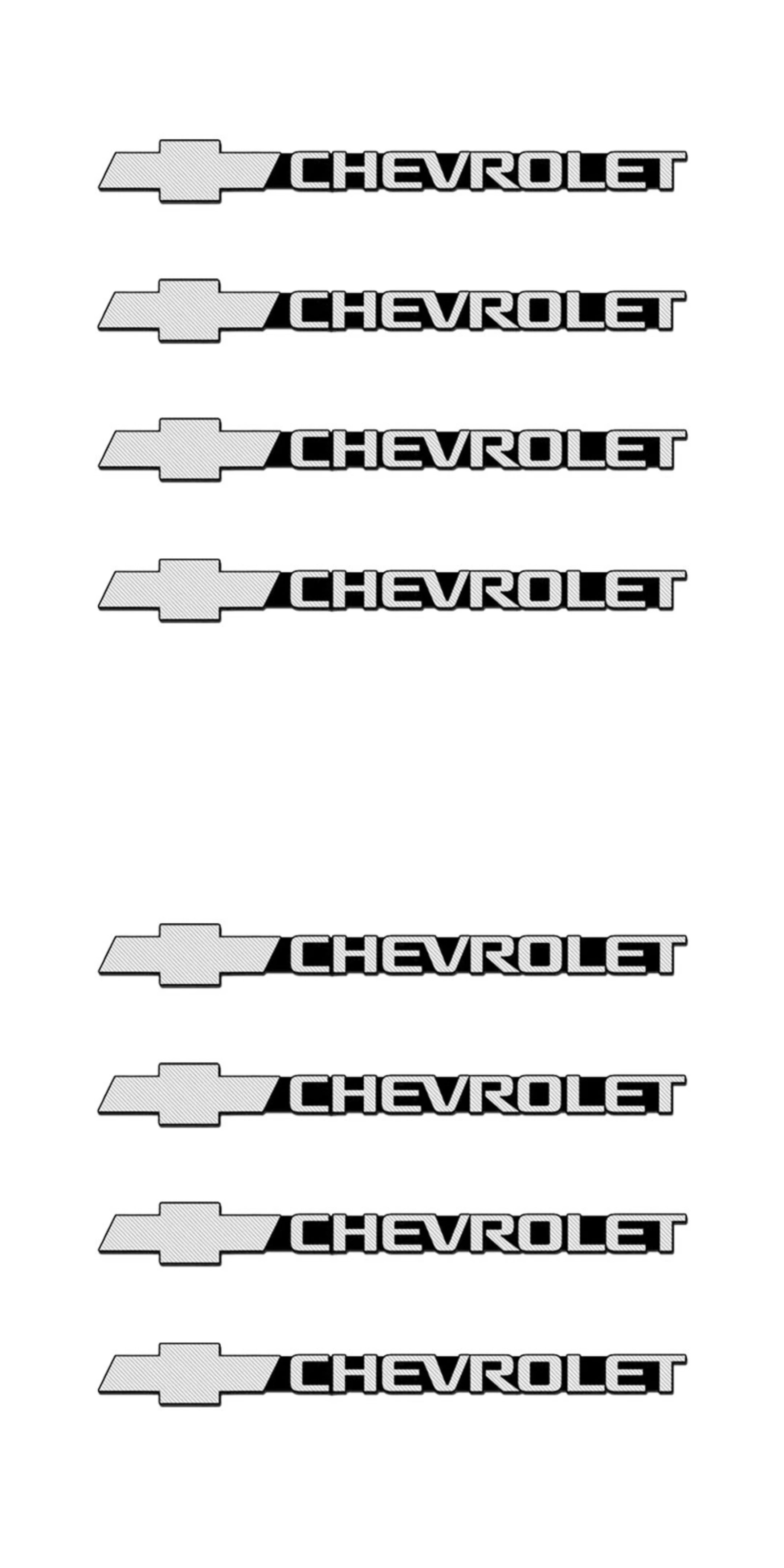 Chevrolet 3D Aluminum Car Audio Stickers Fit For Silverado Impala Malibu Equinox Cruze Camaro Tahoe/Suburban Blazer Spark Aveo