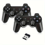 Mando inalámbrico de 2,4 Ghz para controlador de juego, Joystick USB para PC, Android, TV, Control para PC, caja de juego, 1 ud./2 uds.