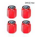 Car Wheel Tire Valve Air Stem Cap Cover For BMW X1 X3 E39 E46 E30 E36 E87 E60 E90 F26 G02 Personalized Decoration Accessories