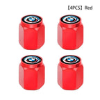 Car Wheel Tire Valve Air Stem Cap Cover For BMW X1 X3 E39 E46 E30 E36 E87 E60 E90 F26 G02 Personalized Decoration Accessories