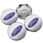 4Pcs 56mm 60mm 54mm Car Wheel Center Hub Cap Rim Cover Stickers For Ford Focus Mondeo Edge Ecosport Ranger Fiesta Fusion Kuga