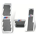 Car Accelerator Brake Pedals Footrest Covers Accessories For BMW E90 G80 M3 G30 M5 F82 F83 F20 F21 G42 F95 F96 G06 G07 M2 M4 M8