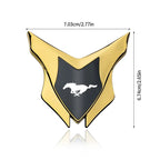 3D Meta Car Sticker Auto Door Trunk Car Body Shield Emblem Protective Sticker For Ford Mustang GT SHELBY Auto Accessories