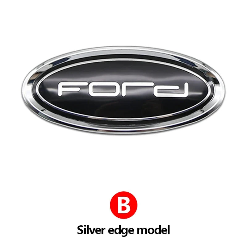 Ford Letter Badge Car Emblem Badge Sticker Front Hood ABS Rear Trunk Tailgate For Fiesta Ranger Mondeo Focus Escape Kuga Edge