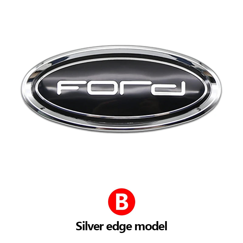 Ford Letter Badge Car Emblem Badge Sticker Front Hood ABS Rear Trunk Tailgate For Fiesta Ranger Mondeo Focus Escape Kuga Edge