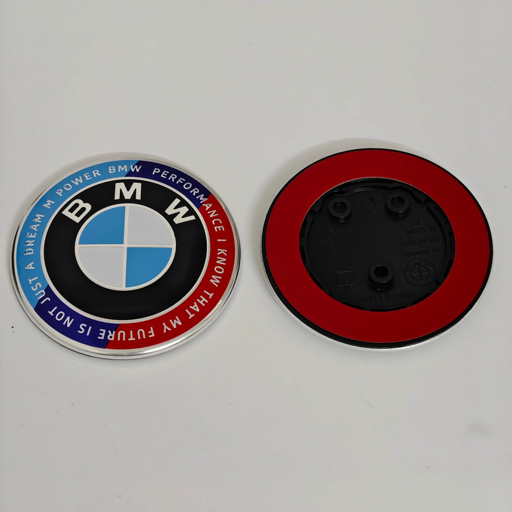 For BMW F20 F22 F23 F30 F80 F31 F34 F32 F82 F33 F10 F11 E81 E87 E63 E64 1Pcs 2 Holes 3 Holes Hood Emblem Trunk Badge Accessories