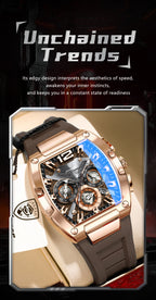 POEDAGAR Fashion Military Men's Watches Luminous Waterproof Date Sports Male Clock Chronograph Silicone Quartz Luxury Wristwatch